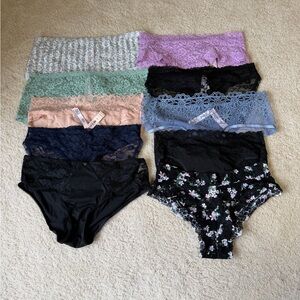 NEW NWT 10 pair Victoria’s Secret/Pink panties Size: M